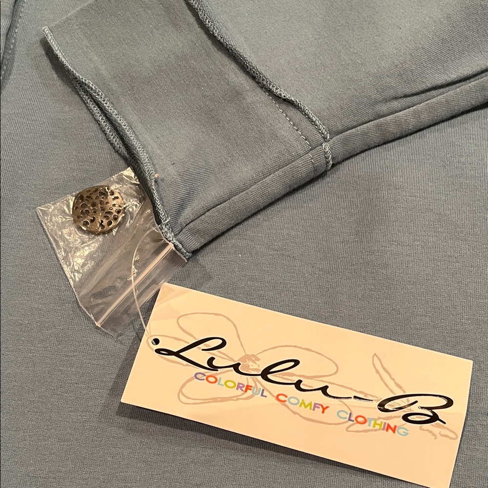 Lulu-B Button-Down Knit Top - Picture 4 of 7